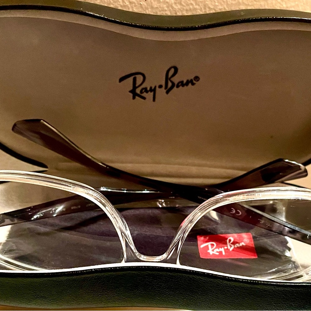 Ray-Ban Clear Frame Glasses